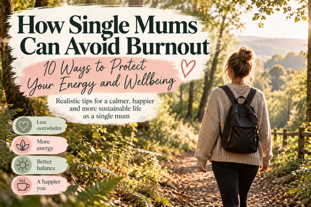 how single mums can avoid burnout or overwhelm